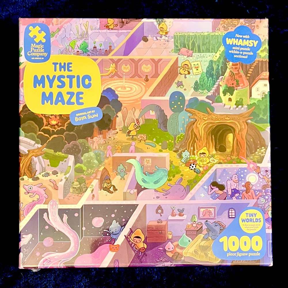 NEW SEALED Magic Puzzle Company: The Mystic Maze 1000-Piece Puzzle (Series 1)